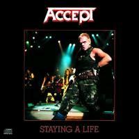 Обложка альбома «Staying a Life» (Accept, 1990)