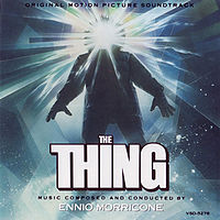 Обложка альбома «The Thing  (переиздание)[33][34]» (к фильму «Нечто» (1982), )